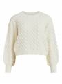 PULLOVER FEM KNIT OCO60/PC40 - WHITE - 