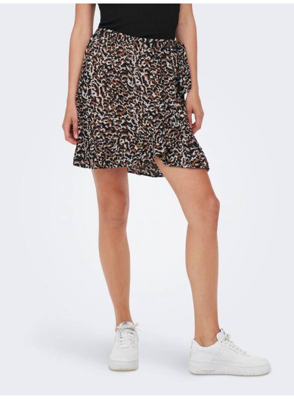 SKIRT FEM WOV PL100 - BROWN - Joy leo