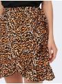 SKIRT FEM WOV PL100 - ORANGE - Joy leo