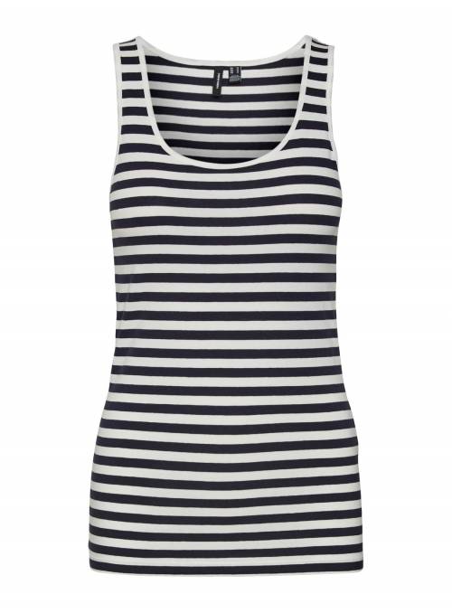 TANK TOP FEM KNIT CO95/EA5 - BLUE - SNOW