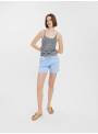 TANK TOP FEM KNIT CO95/EA5 - BLUE - SNOW