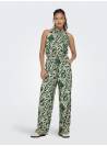 PANTS FEM WOV VLE100 - GREEN - TAPIOCA T
