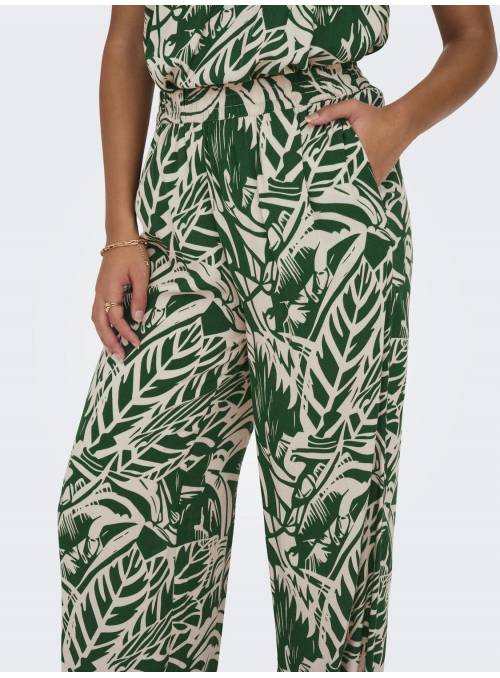 PANTS FEM WOV VLE100 - GREEN - TAPIOCA T