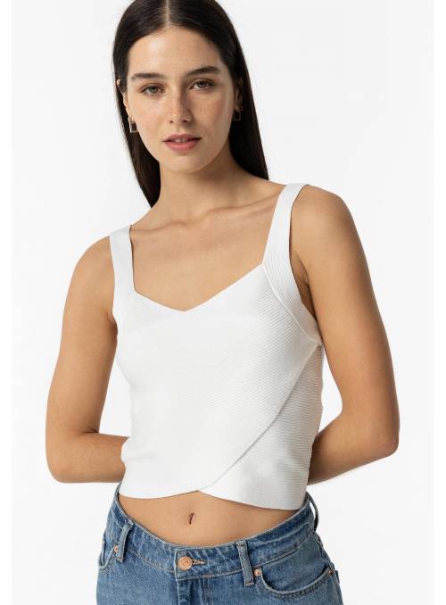 TOP BARBARA BLANCO TIFFOSI
