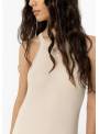 VESTIDO SATURN BEIG TIFFOSI