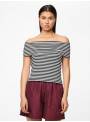 BLOUSE - OFF SHOULDER FEM KNIT PL65/VI30