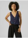 BLOUSE - OPEN NECKLINE FEM WOV VLE100 - 