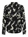 SHIRT - WITH SLEEVES FEM WOV VLE100 - BL