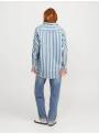 CAMISA OVERSIZE RAYAS AZUL JJXX