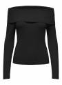JERSEY ESCOTE BARDOT NEGRO
