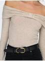 TOP LAZO BEIGE ONLY