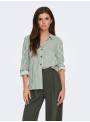 CAMISA LAUREN RAYAS VERDES JDY