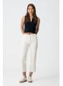 VAQUERO SOLANGE CROPPED BLANCO