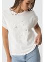 CAMISETA EYELETTE BLANCA TIFFOSI
