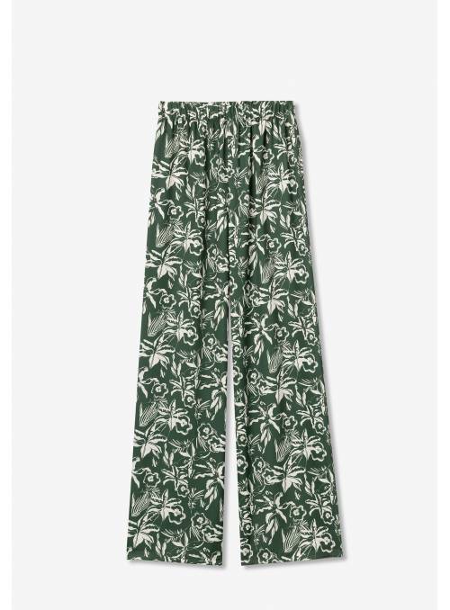 PANTALON NOLITA VERDE ESTAMPADO TIFFOSI