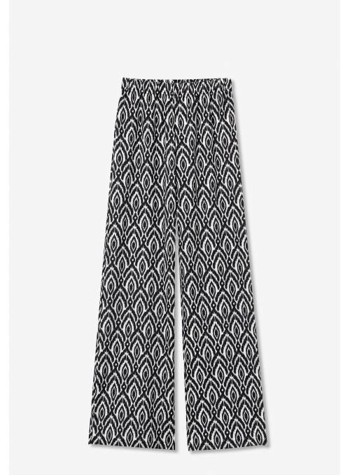 PANTALON NOLITA NEGRO ESTAMPADO TIFFOSI