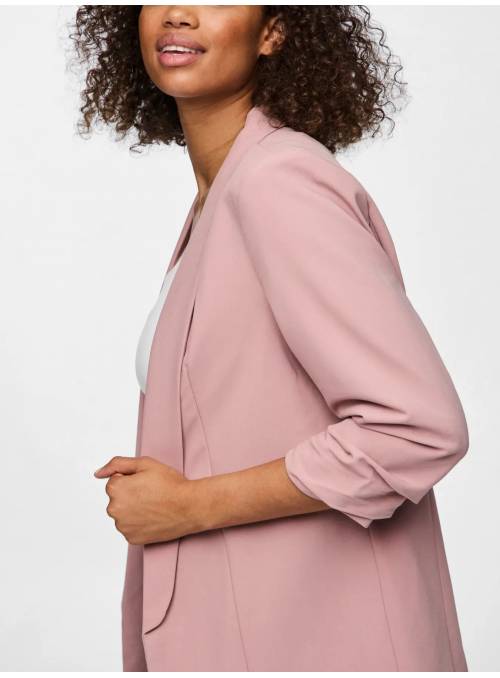 BLAZER SELLA 3/4 MALVA PIECES