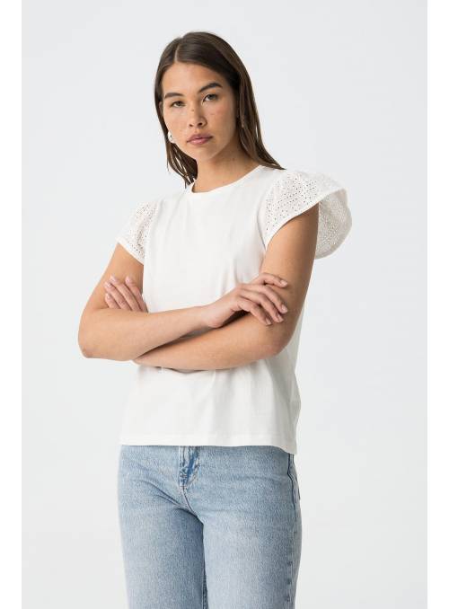CAMISETA GRACIOSA BLANCO