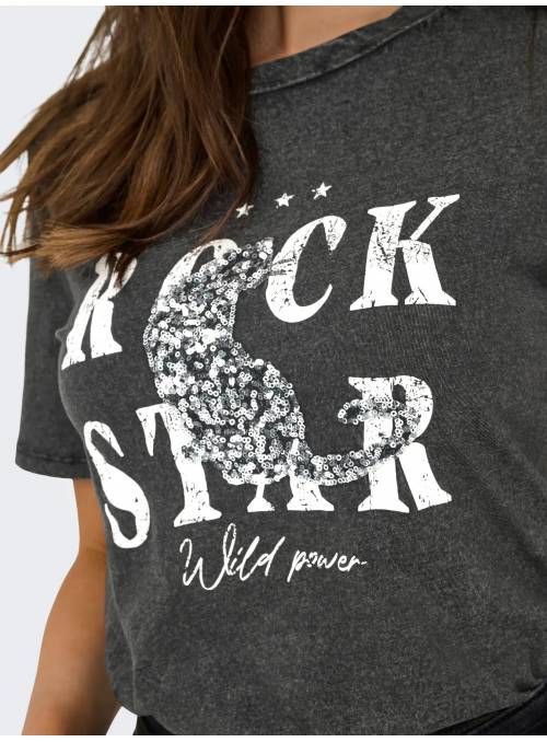 CAMISETA ROCK STAR ONLY