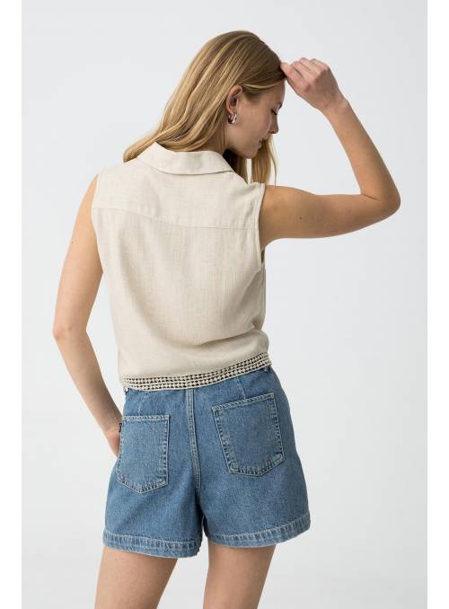 BLUSA DOSI BEIGE TIFFOSI