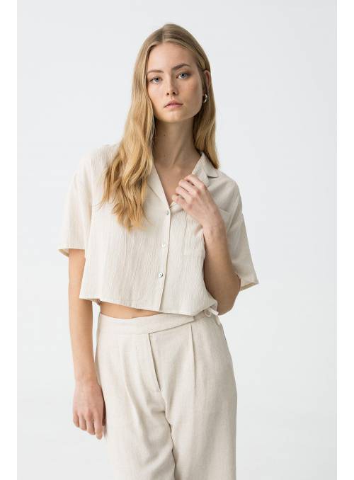 CAMISA PANACHE BEIGE TIFFOSI