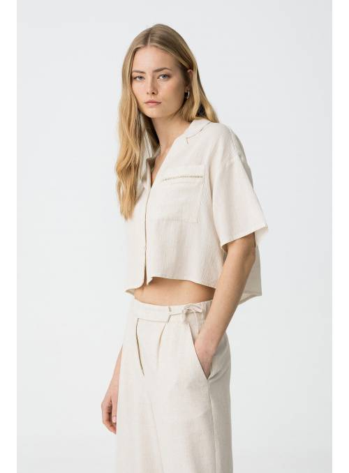 CAMISA PANACHE BEIG TIFFOSI