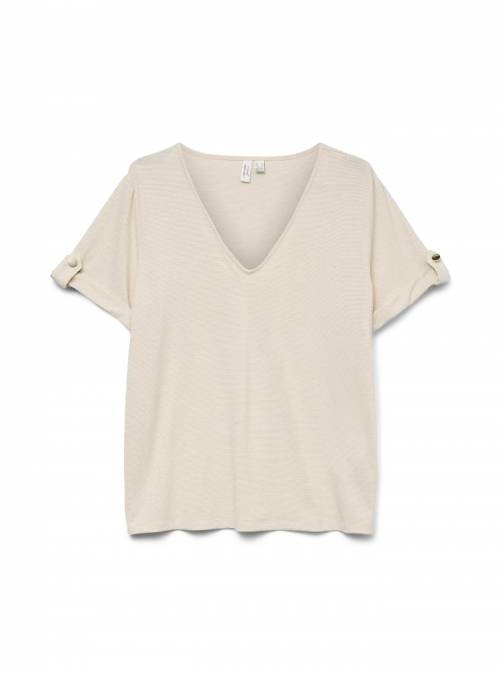 CAMISETA BAILEY BEIG VERO MODA
