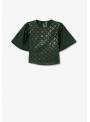 BLUSA SAGE LENTEJUELA VERDE TIFFOSI