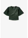 BLUSA SAGE LENTEJUELA VERDE TIFFOSI