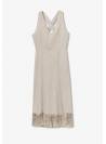 VESTIDO EDEN LINO BEIG TIFFOSI