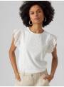 CAMISETA TASSA BLANCA TROQUELADA VERO MODA