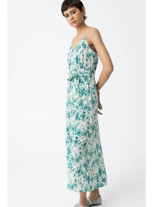 VESTIDO GRANADA VERDE ESTAMPADO TIFFOSI