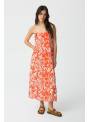 VESTIDO NOVA ROJO ESTAMPADO TIFFOSI