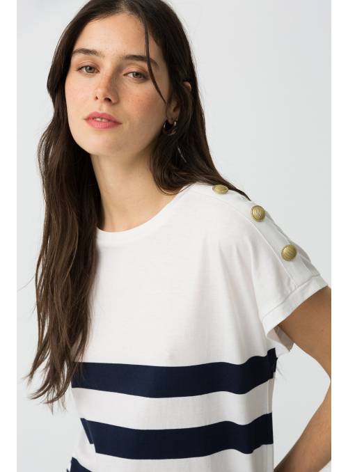 CAMISETA NAUTYL MARINERA BOTONES TIFFOSI