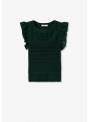 TOP ASHERA VERDE CROCHE TIFFOSI