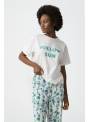 CAMISETA CAPRI BLANCA FOLOW SOON TIFFOSI