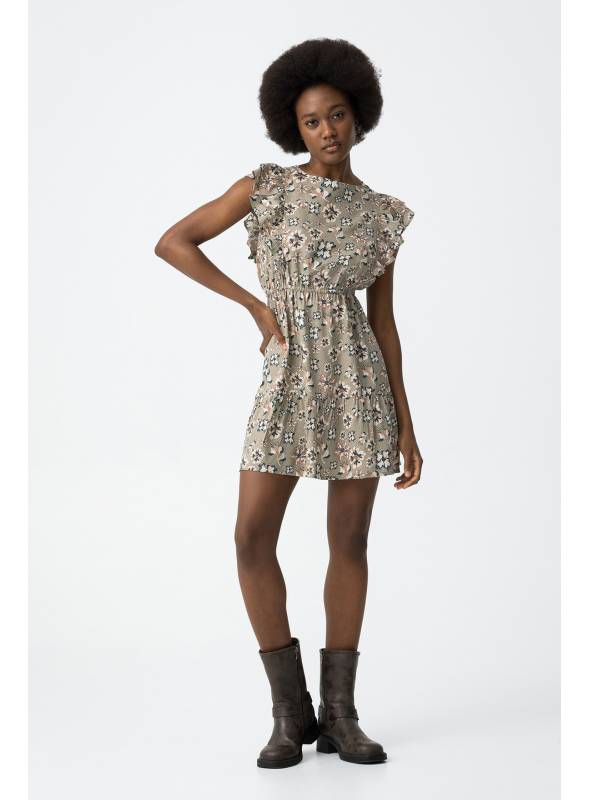 VESTIDO CARMEN VERDE TIFFOSI