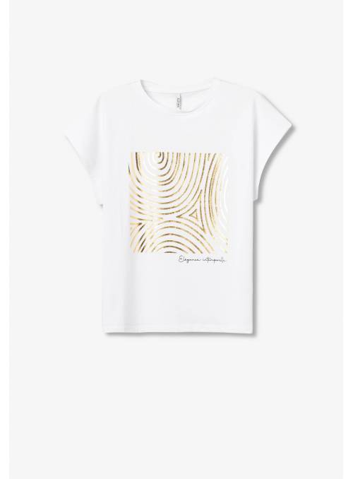 CAMISETA MADRID BLANCA TIFFOSI