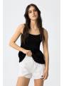 TOP ALBA CROCHE NEGRO TIFFOSI