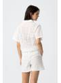 CAMISA EMILLY TROQUELADA BLANCA TIFFOSI