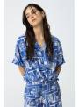 CAMISA POSITANO AZUL ESTAMPADO TIFFOSI