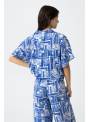CAMISA POSITANO AZUL ESTAMPADO TIFFOSI