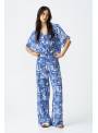 PANTALON POSITANO AZUL ESTAMPADO TIFFOSI