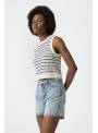 TOP CHIOS CROCHE RAYAS AZUL TIFFOSI