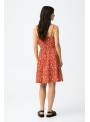 VESTIDO AMELIA ROJO ESTAMPADO TIFFOSI