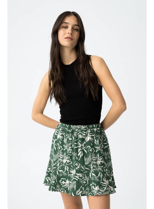 SHORT STELLA VERDE ESTAMPADO TIFFOSI