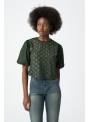 BLUSA SAGE LENTEJUELA VERDE TIFFOSI