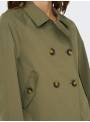 GABARDINA CORTA APRIL VERDE ONLY