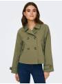 GABARDINA CORTA APRIL VERDE ONLY