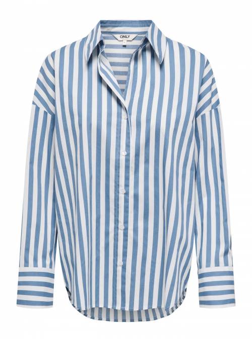 CAMISA OREGON AZUL BLANCA ONLY